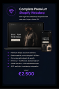 Complete Premium Shopify  Website